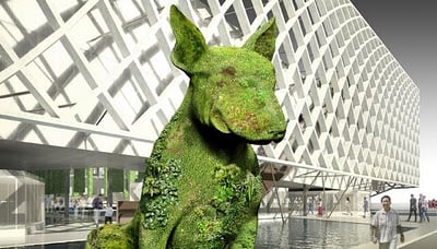 Shangaï sous le signe du chien !