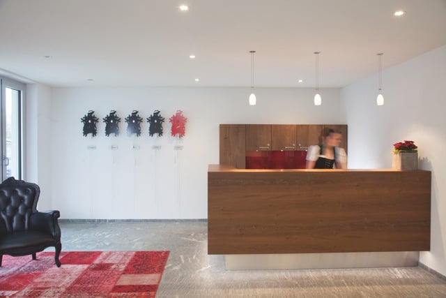 Rezeption Haupteingang