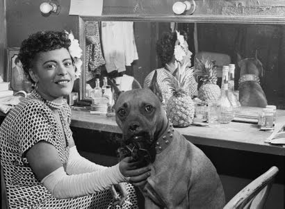 billie holliday and her dog mr down