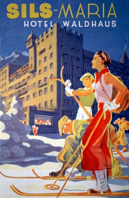 Nostalgieposter - Langlauf