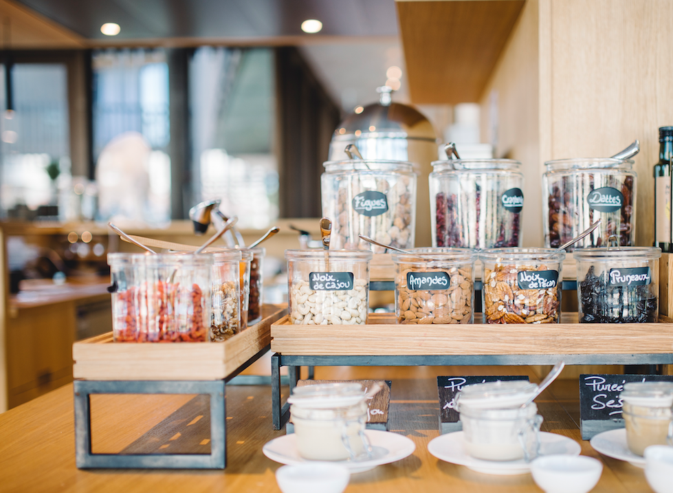L'heure du petit-déjeuner à La Pierre Blanche, un rituel comme celui du goûter...