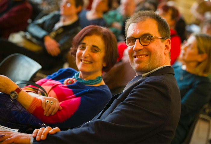 Jacqueline Zana-Victor et Gilbert Desveaux, organisateurs de Et vous que lisez-vous ? Crédit : Eugénie Martinez