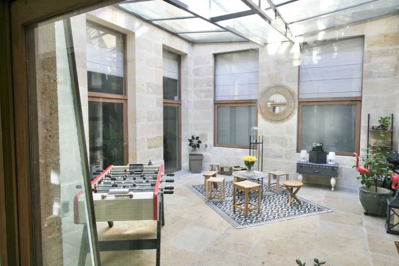 Patio loft triangle d'or - Crédit Synapse-Immobilie