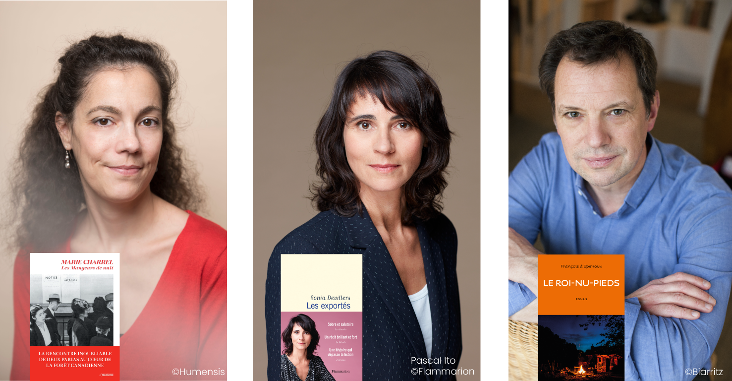 Les finalistes du Prix du Livre Cogedim Club 2023