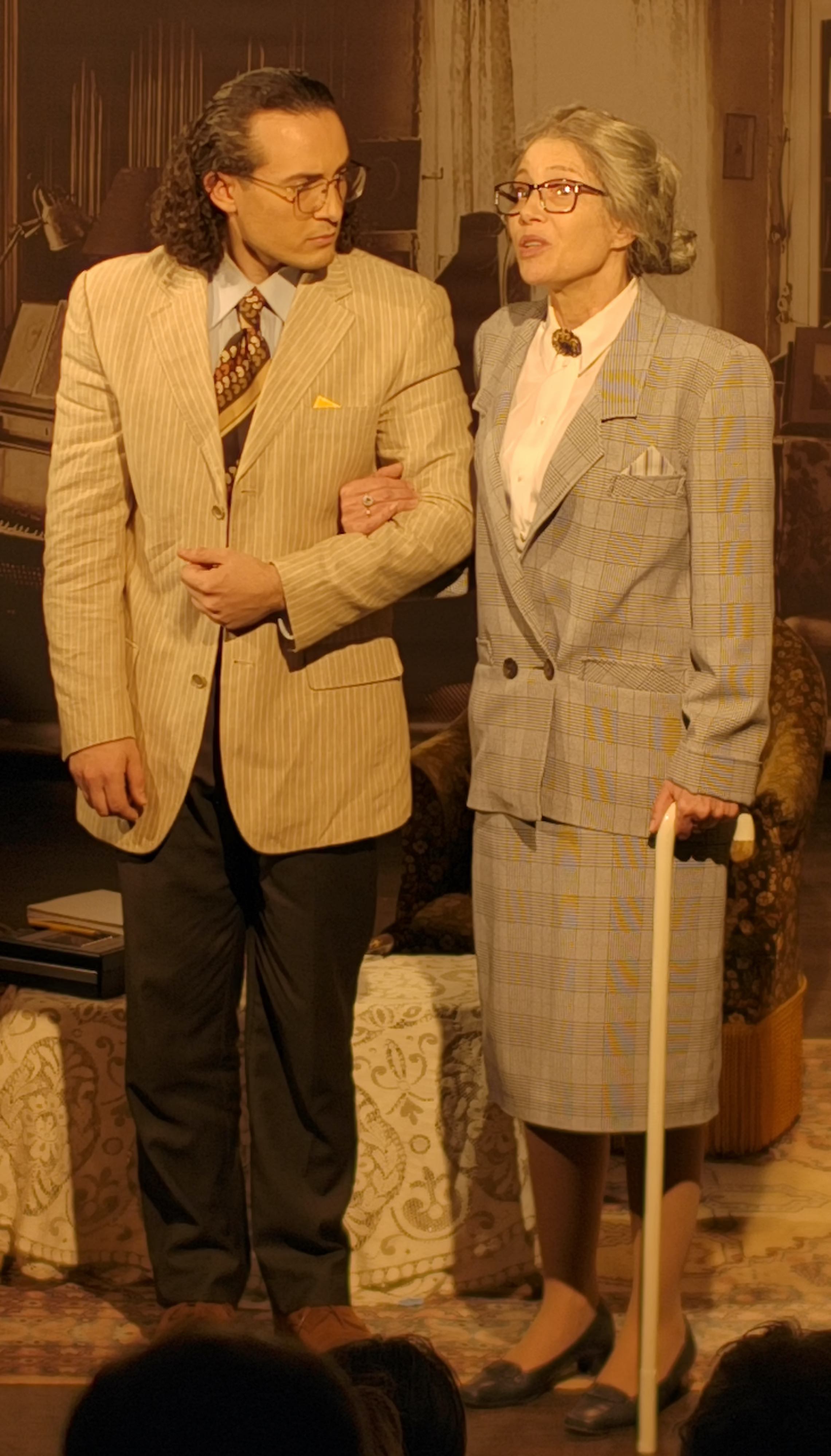 Au coin de la rue, la "Boulangerie" : à la rencontre de Nadia Boulanger. Crédit Photo : Compagnie Véronique Soufflet