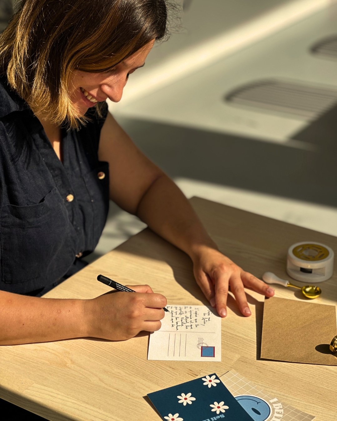 Un temps d'écriture pour soi-même ou pour un petit mot à un proche...